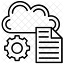Gestione dei dati in cloud  Icon