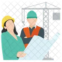 Direttori Dei Lavori Direzione Lavori Ingegneri Architettonici Icon