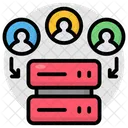 Gestionnaire De Serveur Serveur De Donnees Base De Donnees Icône
