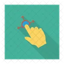 Dedo Mano Handgaster Icono