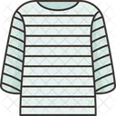 Gestreiftes T-Shirt  Symbol