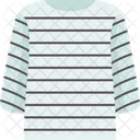 Gestreiftes T-Shirt  Symbol