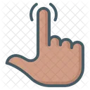 Gesture Hand Single Icon