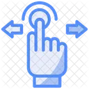 Gesture Control Motion Sensing Interaction Icon
