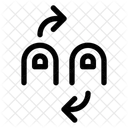 Gesture Flip Left Icon