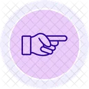 Gesture Color Circle Icon Icon