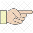 Gesture Lineal Color Icon Icon