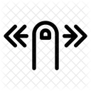 Gesture Swipe Horizontal Icon