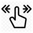 Gesture Swipe Horizontal Icon