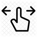 Gesture Swipe Horizontal Icon