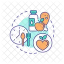 Gesunde Ernährung  Symbol