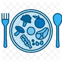 Gesundes Essen  Symbol