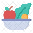 Gesunde Ernahrung Obst Bio Symbol