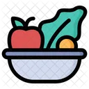 Gesunde Ernahrung Obst Bio Symbol