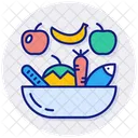 Gesunde Ernahrung Obst Essen Symbol