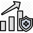 Gesundheitliche Erholung Diagramm Grafik Symbol