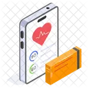 Gesundheit App Handy Symbol