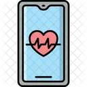 Gesundheits-App  Symbol