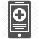 Mobile App Gesundheits App Medizinische App Symbol