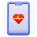 Gesundheits-App  Symbol