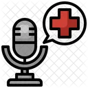 Gesundheitspodcast  Symbol