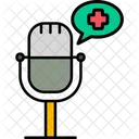 Gesundheitspodcast  Symbol