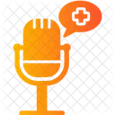 Gesundheitspodcast  Symbol