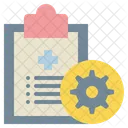 Gesundheit Pflege Management Symbol