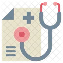 Gesundheit Bericht Papier Symbol