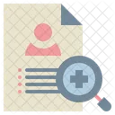 Gesundheitswesen Bericht Papier Symbol