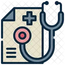 Gesundheit Bericht Papier Symbol