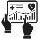 Gesundheit Daten Medizinische Daten Symbol