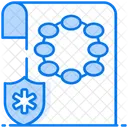 Gesundheitsplanung Krankenakte Patientendokument Symbol