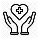 Gesundheitswesen Hande Herz Symbol