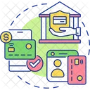 Small Business Launch Bank Icon