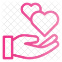 Get Love Love Hand Icon