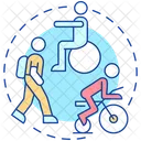 Get low-impact exercise  Icon