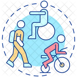 Get low-impact exercise  Icon