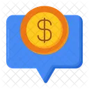 Get Quotes Financial Message Bank Message Icon