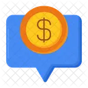 Get Quotes Financial Message Bank Message Icon