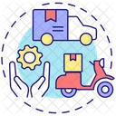 Reliable Vehicle Transport Icon