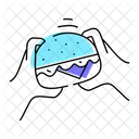 Hamburger Burger Party Food Icon