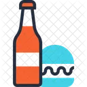 Getrank Burger Trinken Symbol