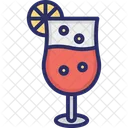 Getrank Zitrussaft Cocktail Symbol