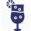 Getrank Zitrussaft Cocktail Symbol