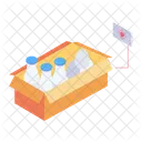 Getränke kühle Flaschen  Symbol