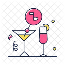 Getränkeparty  Symbol