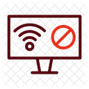 Getrennt Netzwerk Offline Symbol