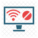 Getrennt Netzwerk Offline Symbol