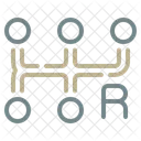 Automobil Fahren Kontrolle Symbol